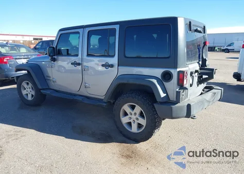 2015 Jeep Wrangler Unlimited Sport from USA, damaged, VIN 1C4BJWDG4FL519530